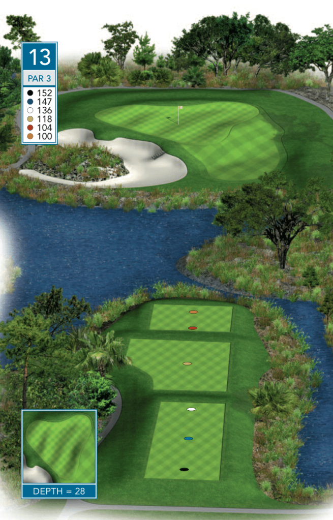 Hole 13 Over view